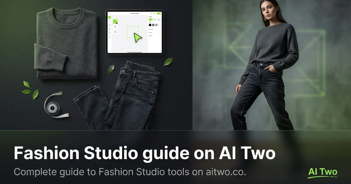 Fashion Studio guide on AI Two