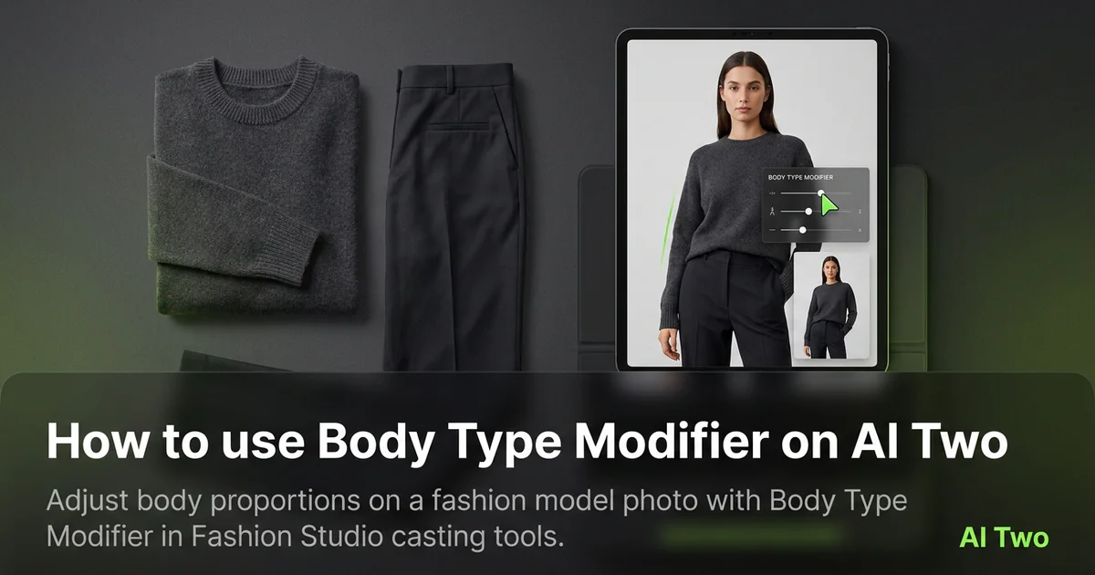 How to use Body Type Modifier on AI Two