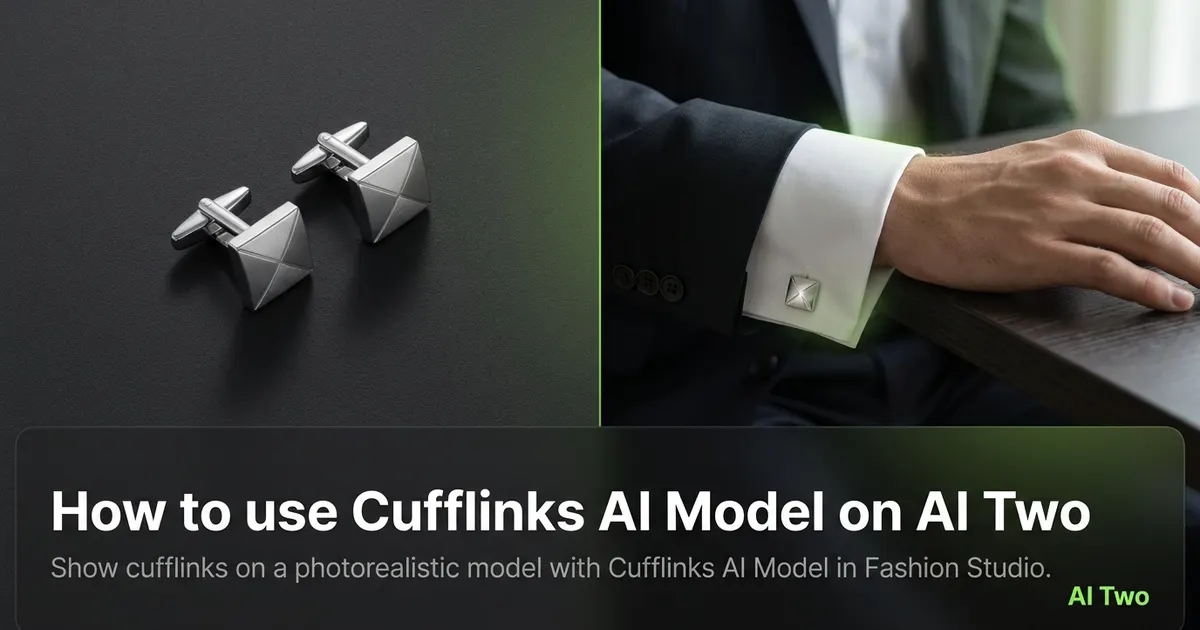 How to use Cufflinks AI Model on AI Two
