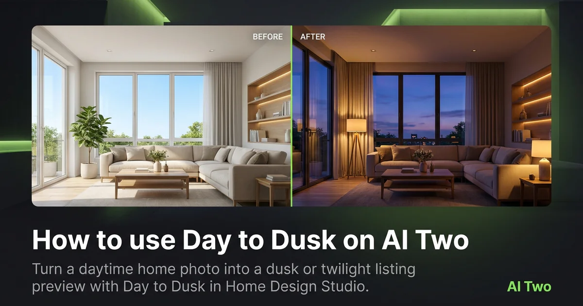 How to use Day to Dusk on AI Two