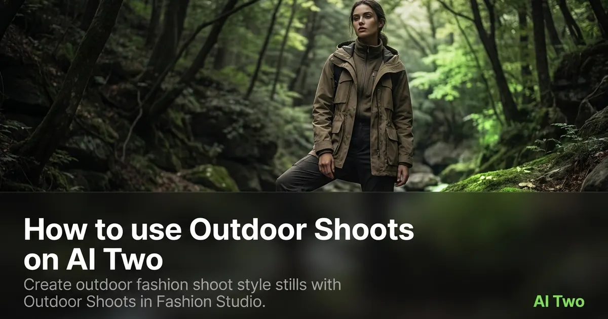 How to use Outdoor Shoots on AI Two