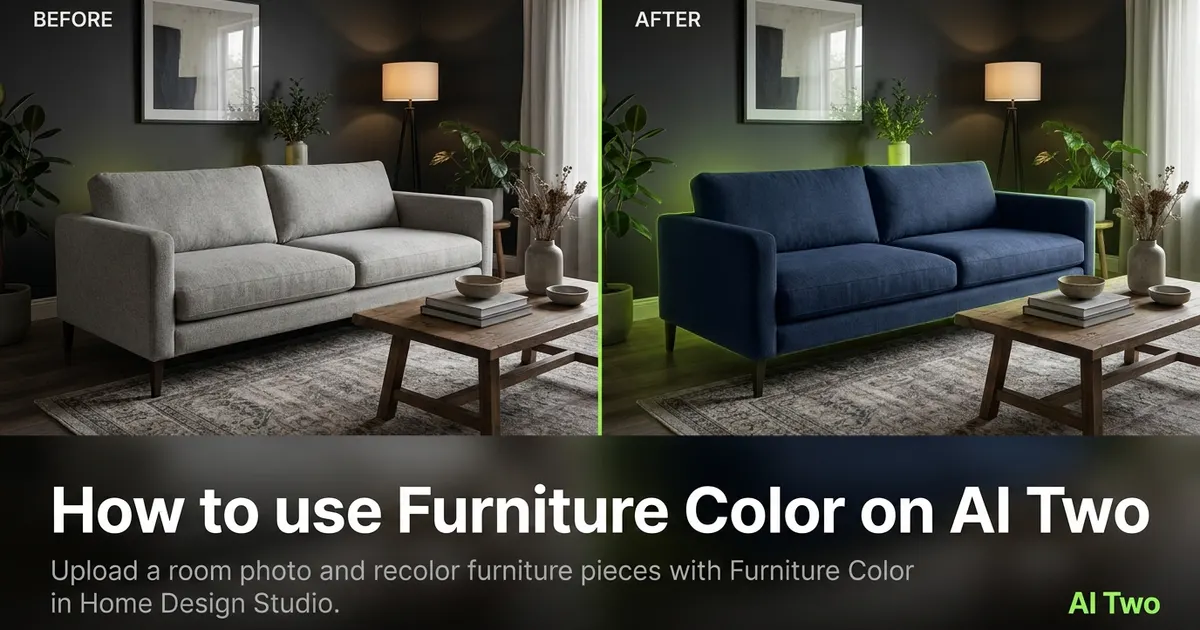 How to use Furniture Color on AI Two