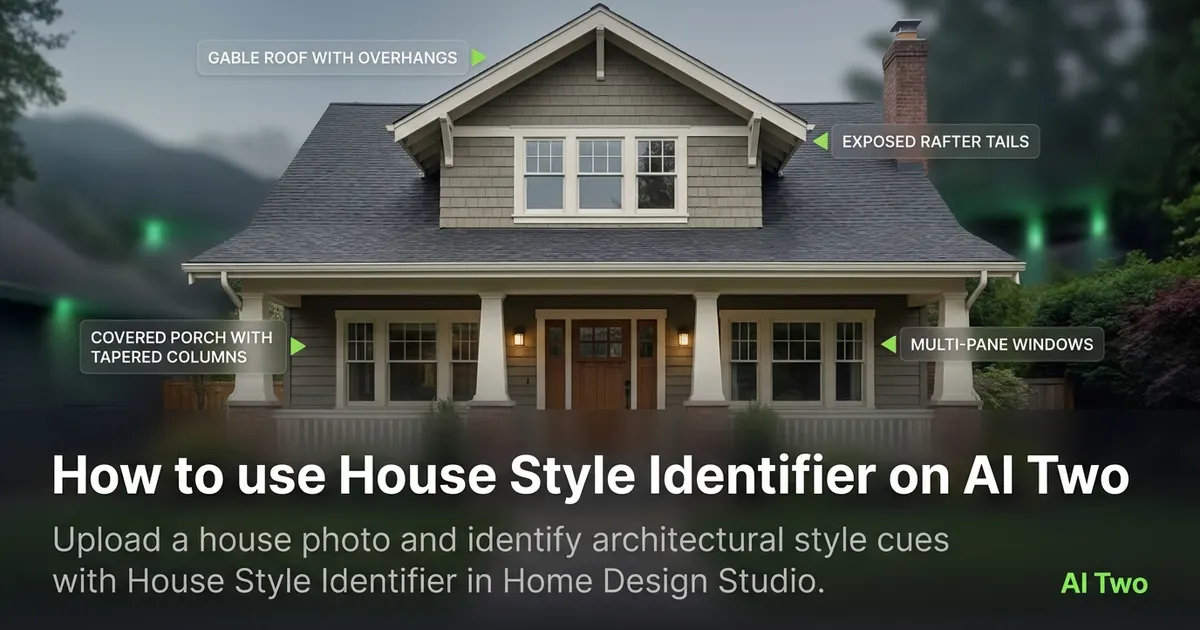 How to use House Style Identifier on AI Two