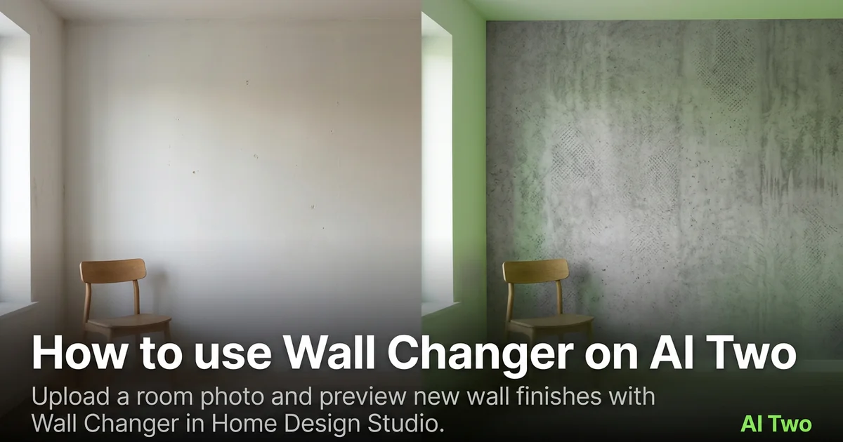 How to use Wall Changer on AI Two