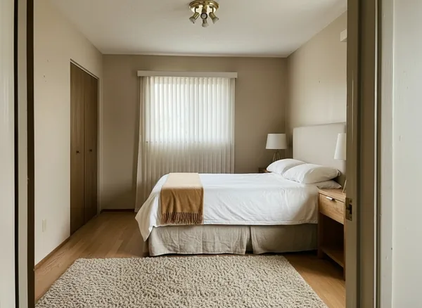 AI Bedroom Design β after AI redesign